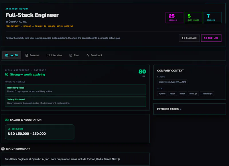 JobFitPack screenshot 2