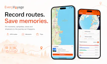 EveryVoyage: Track, Map, Share gallery image