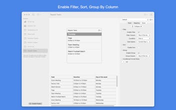 MenuBarGrid gallery image