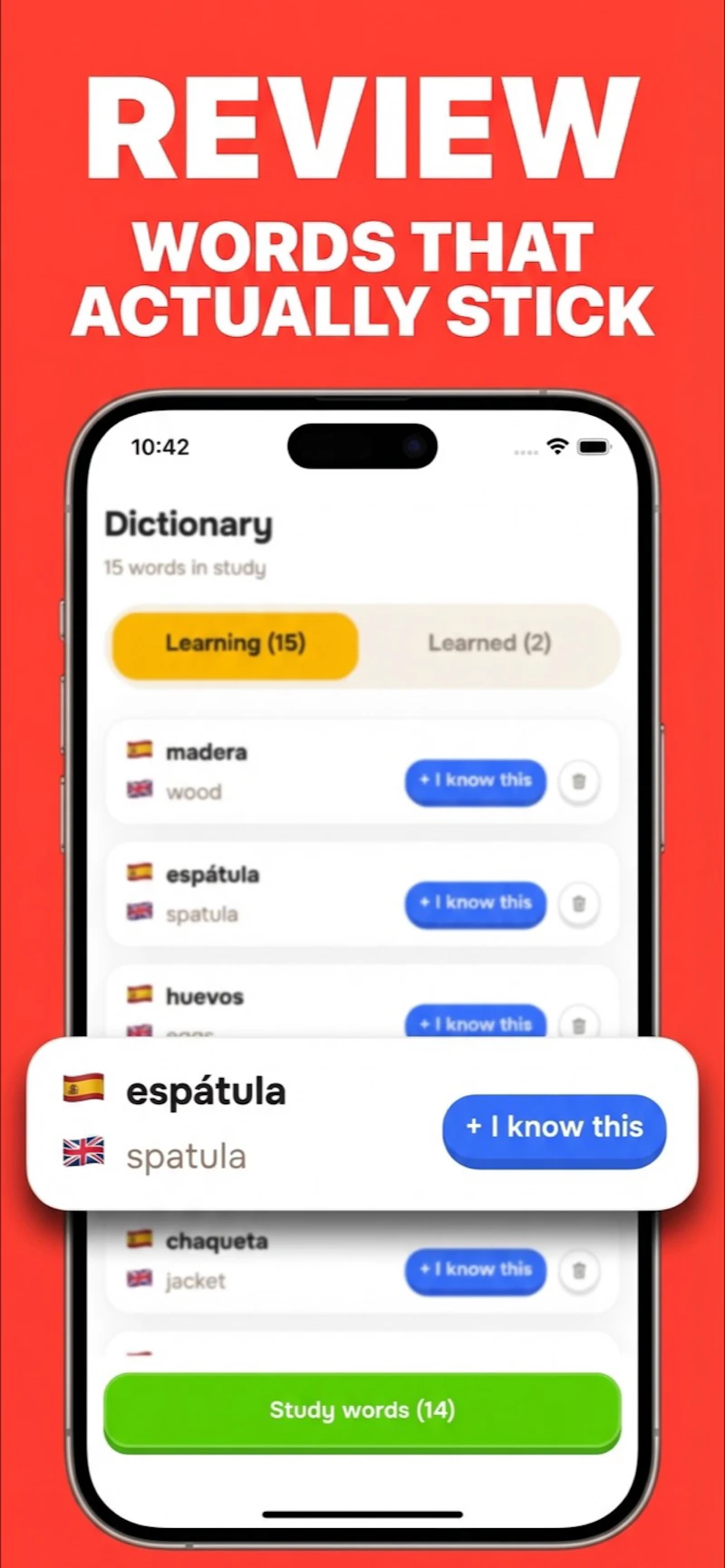 Domingo: Learn Spanish screenshot 5
