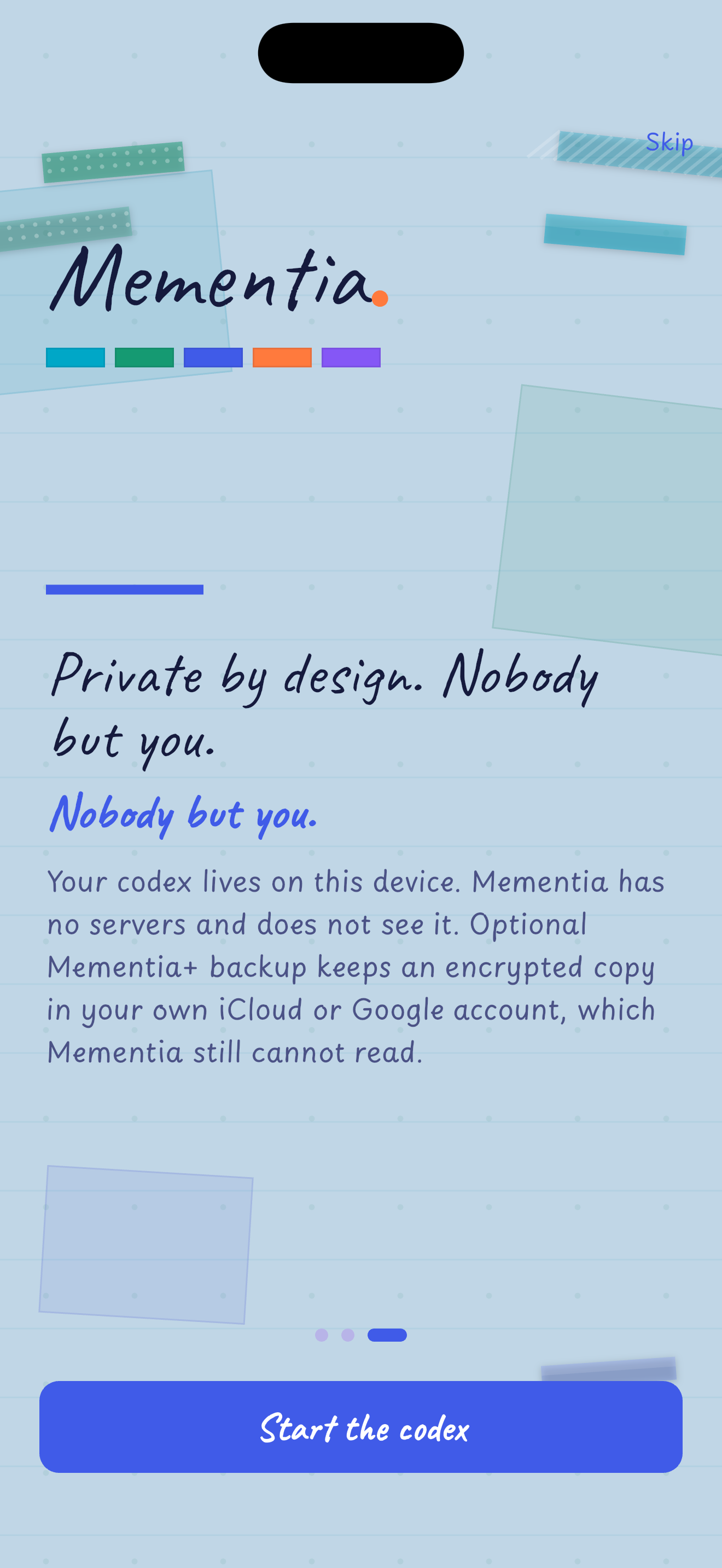 Mementia: Journal & Codex gallery image