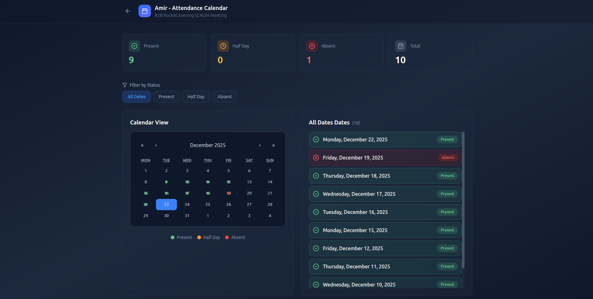 Simple Attende - Screenshot 5 showing product features and functionality