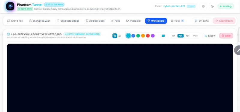 Phantom Tunnel: Zero-Server Workspace screenshot 4