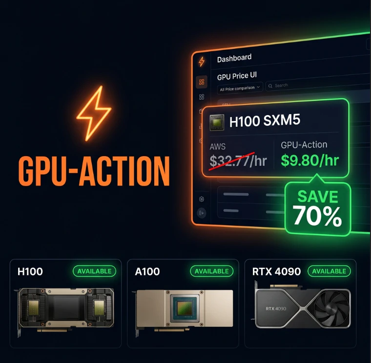 GPU-Action logo