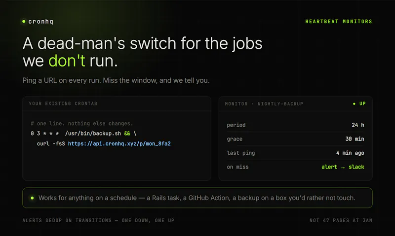 Cronhq screenshot 3