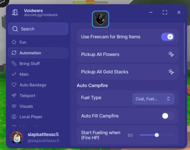 Voidware Script for ... logo