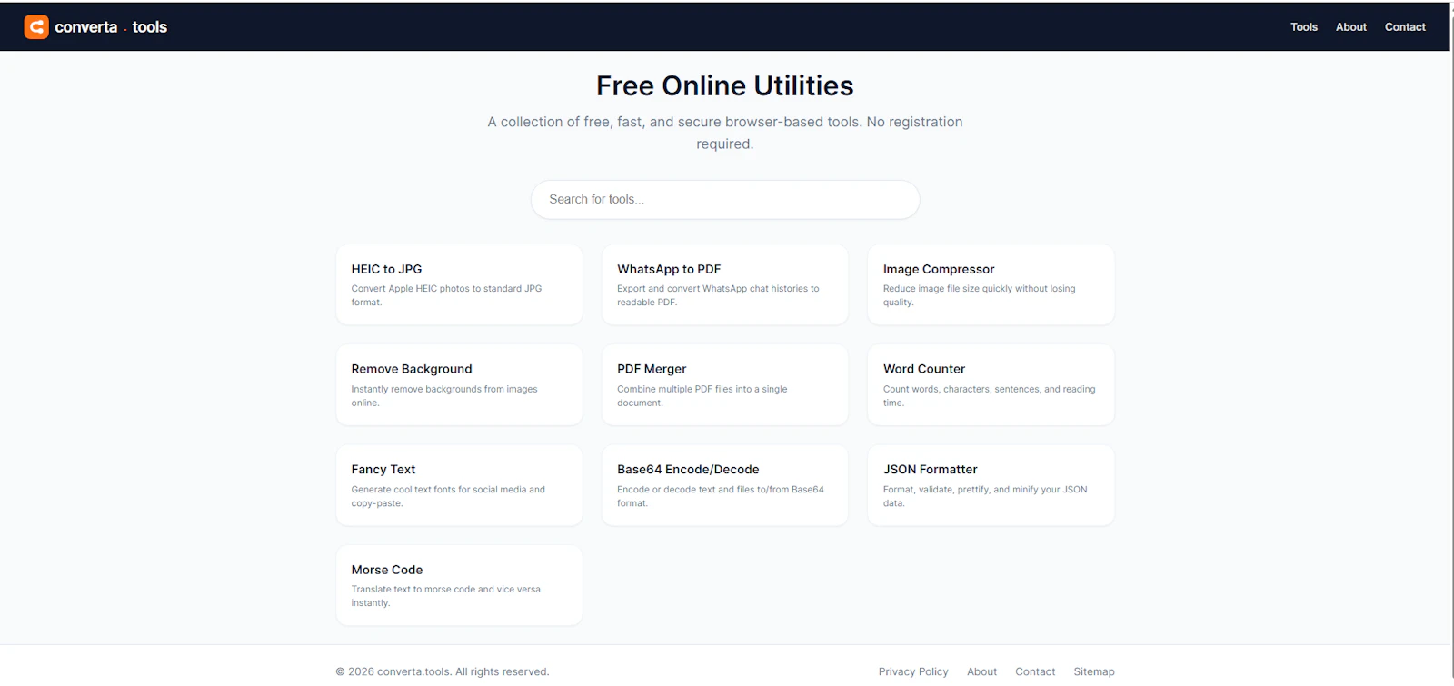 converta.tools screenshot 1