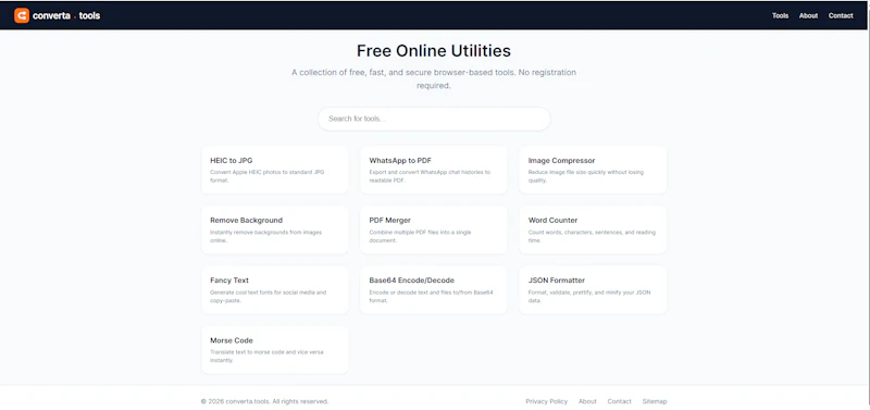 converta.tools screenshot 1
