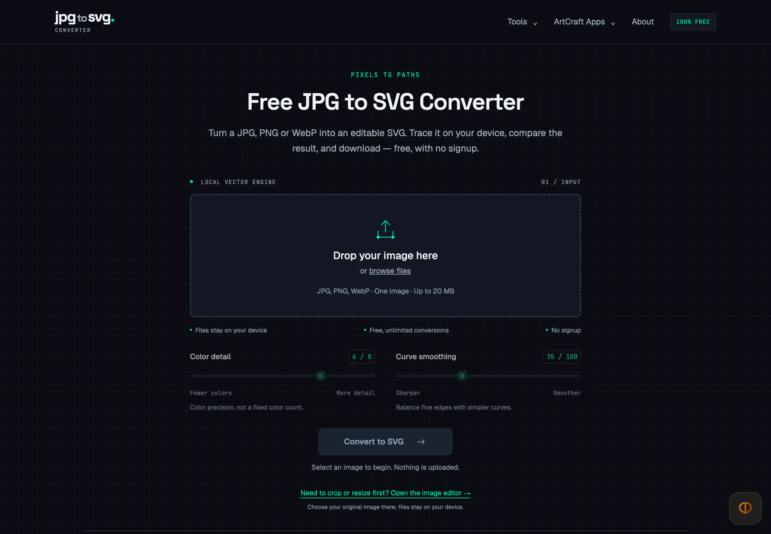 JPG to SVG gallery image