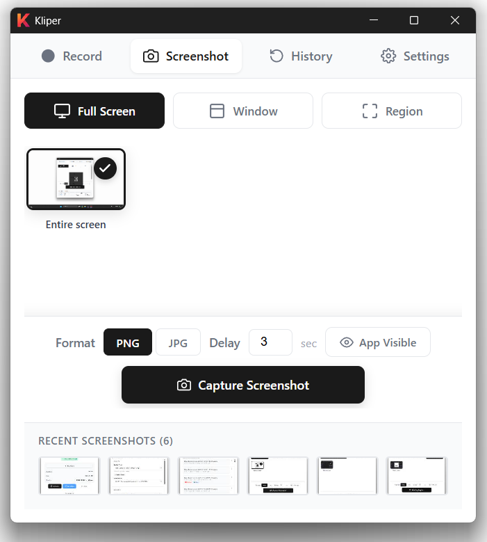 Kliper - Privacy-first screen recorder gallery image