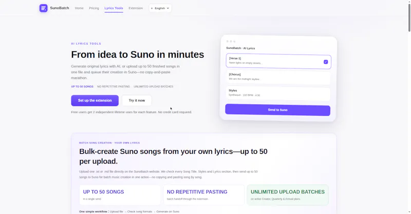 SunoBatch screenshot 6