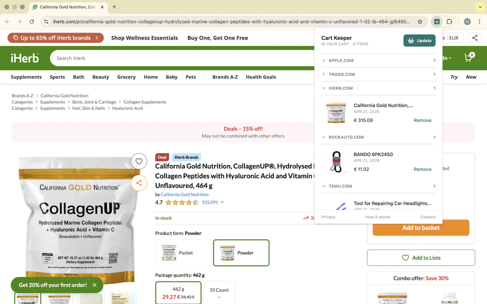 Cart Keeper screenshot 4