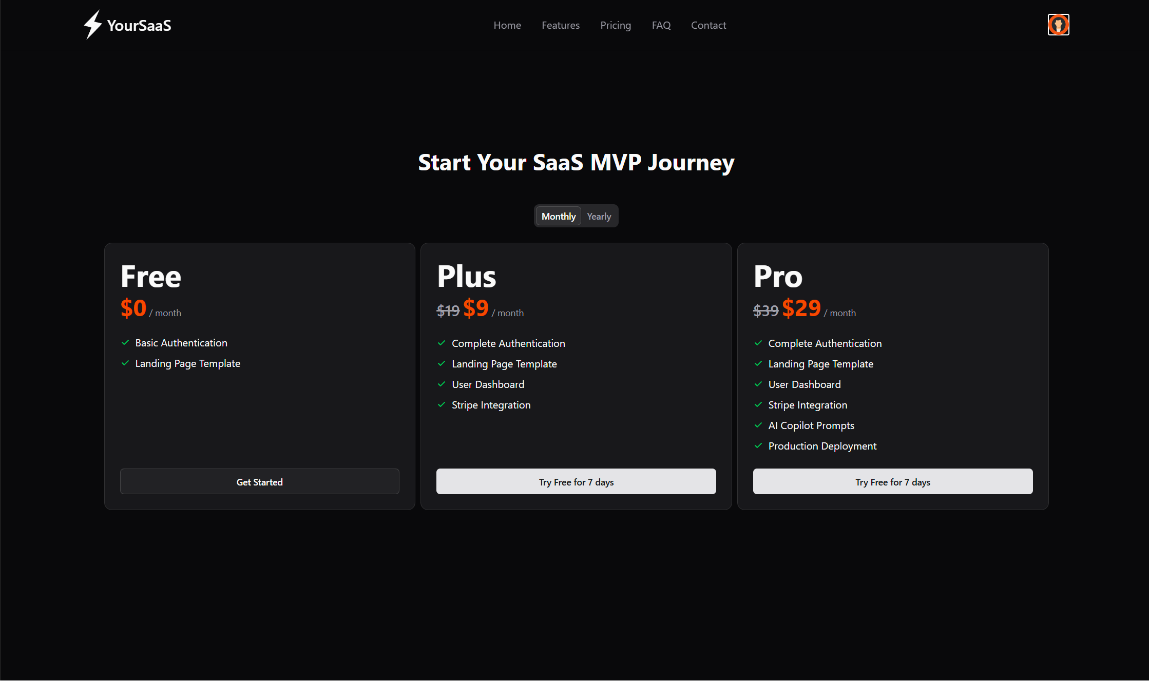 สลักเกลียว - เปิดตัว Saas Fast ด้วย Sveltekit, Supabase & Stripe media 2