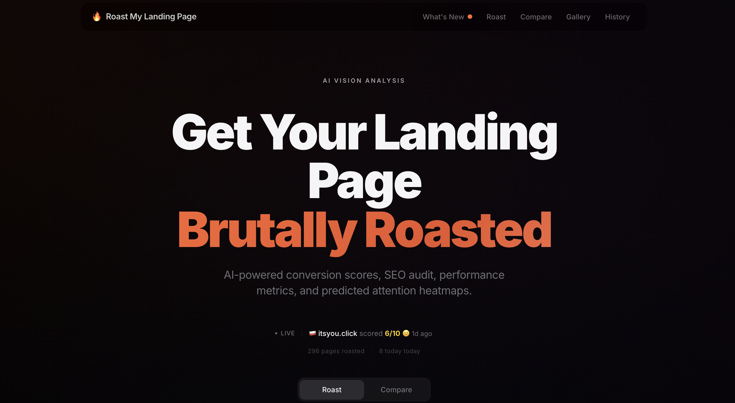 Roast My Landing Page gallery image