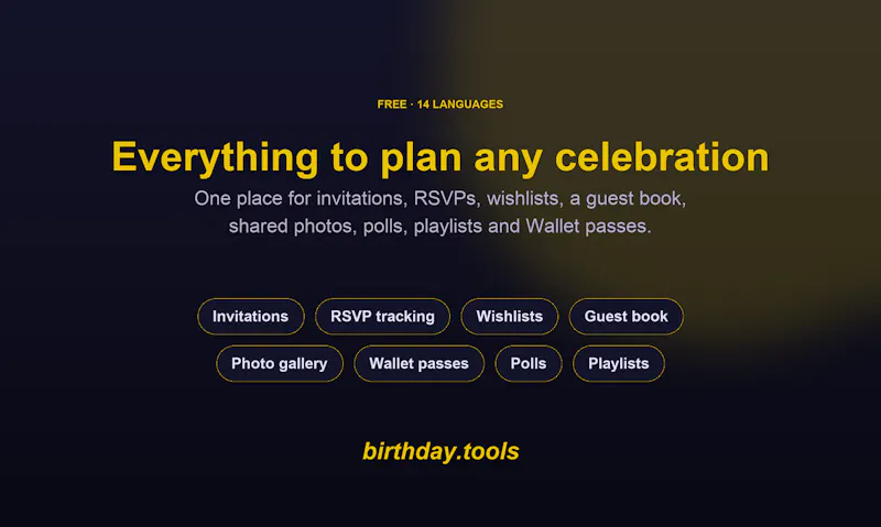 Birthday Tools screenshot 2