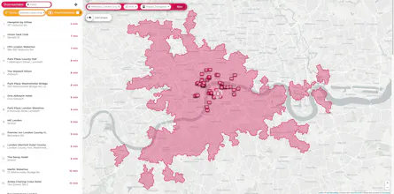 TravelTime Maps gallery image