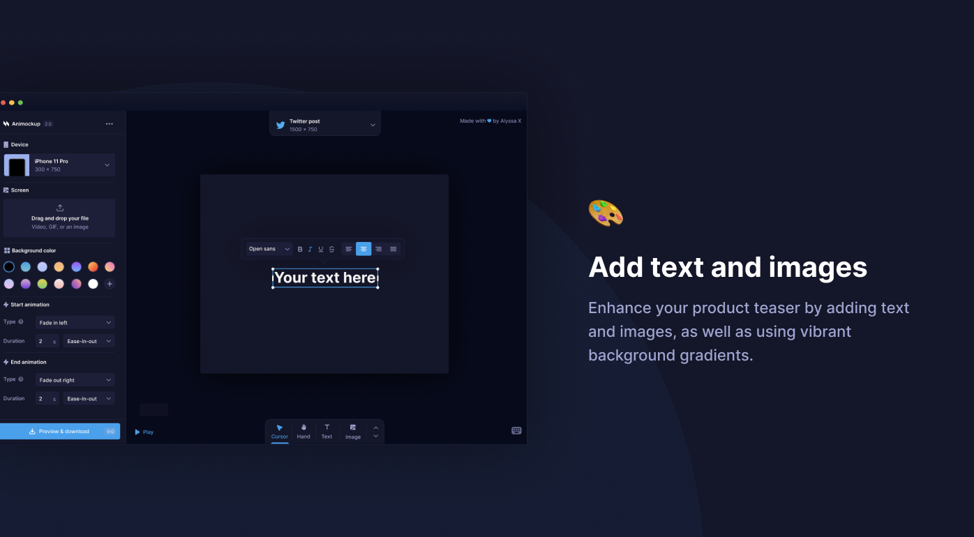 Animockup 2.0 gallery image