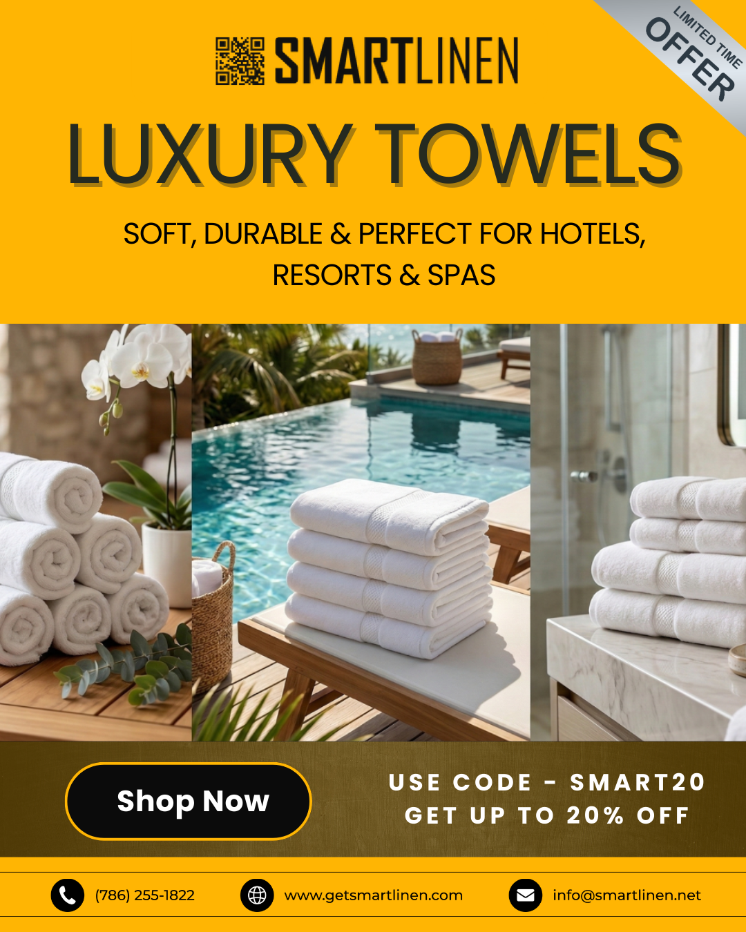 SMARTLINEN Premium Towels