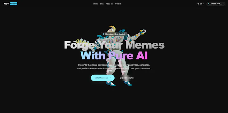 HyperMeme AI screenshot 2