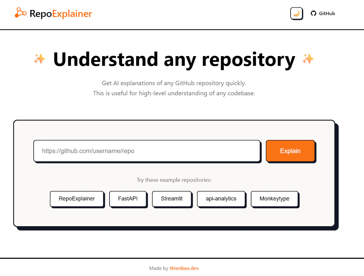 Repo Explainer