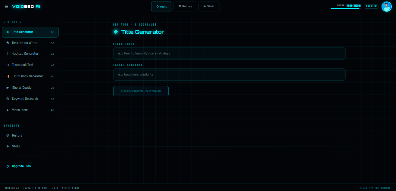 VoidSEO AI gallery image