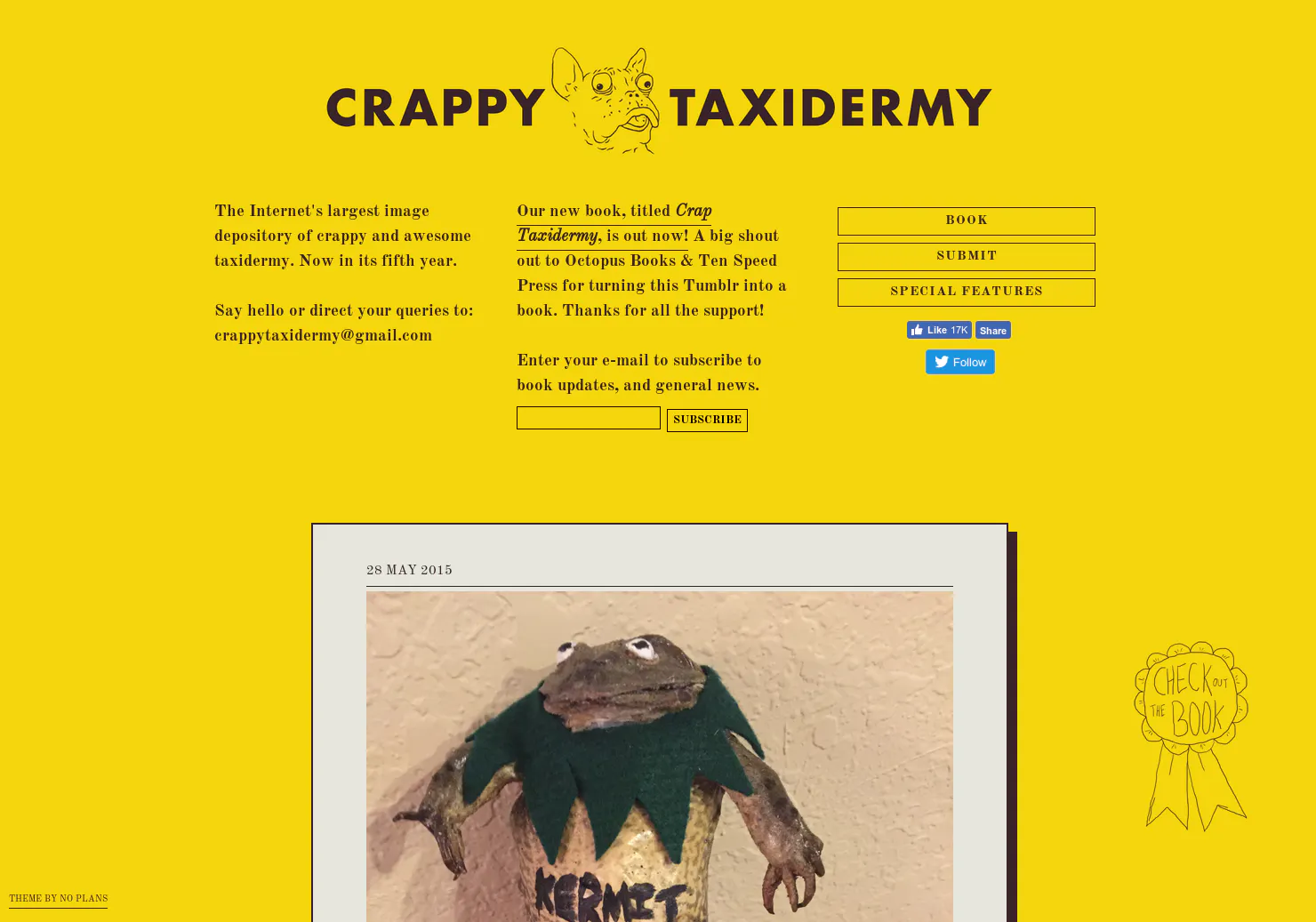 Crappy Taxidermy