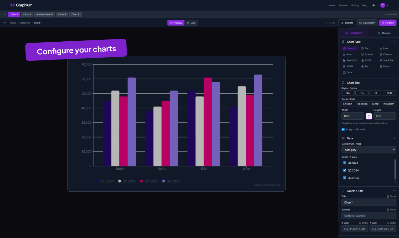Graphium - Screenshot 2 showing product features and functionality