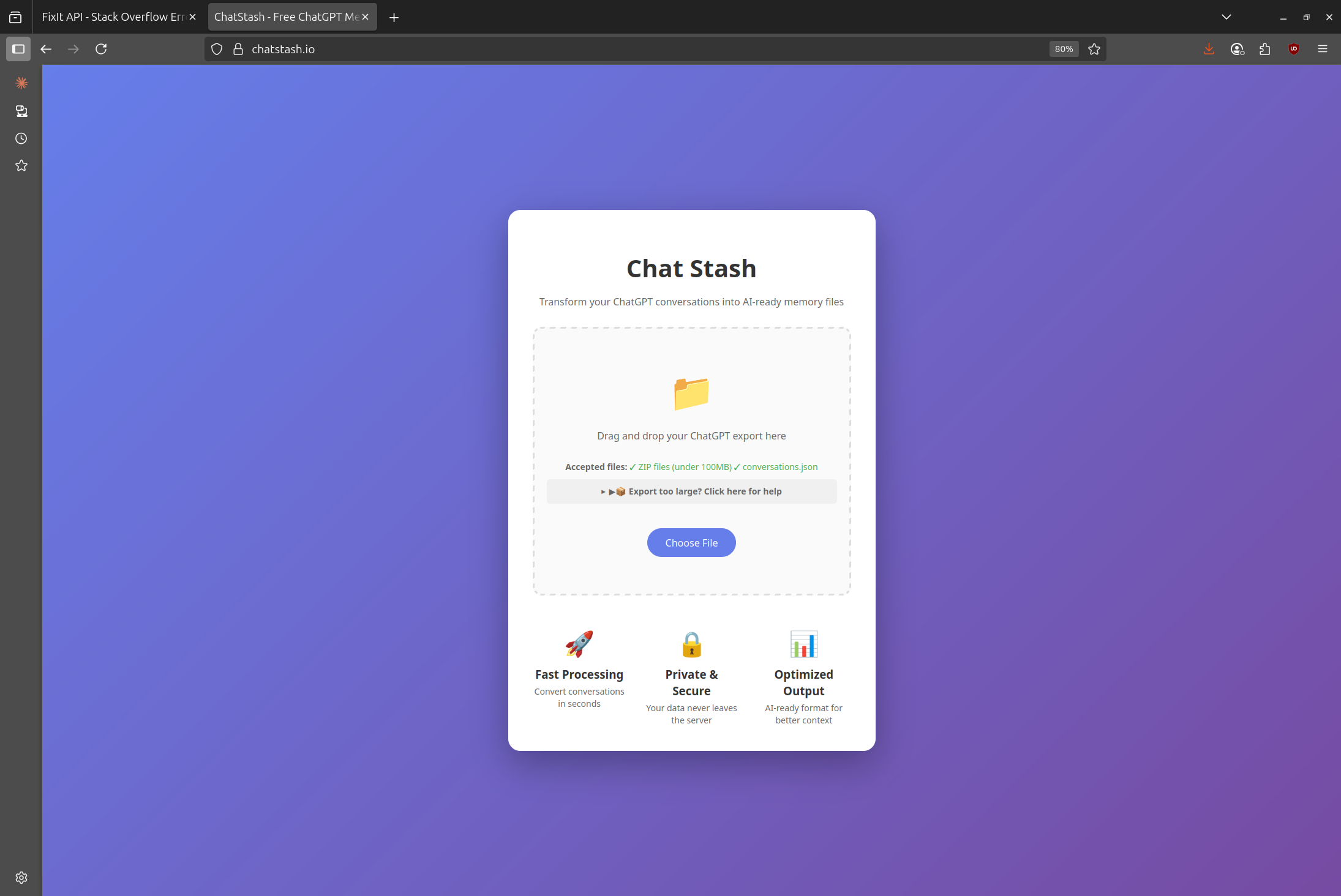 chatstash