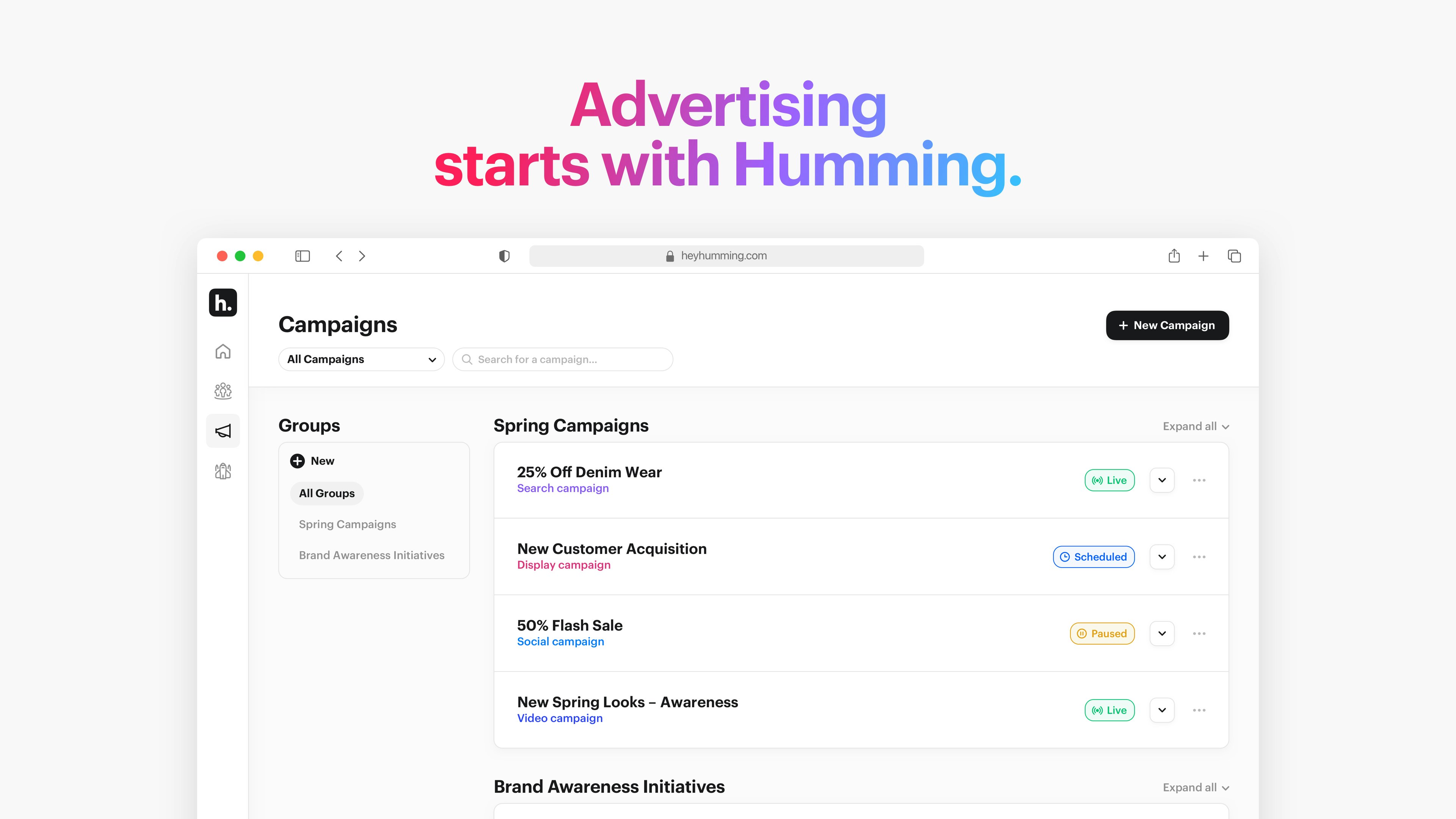 Humming gallery image