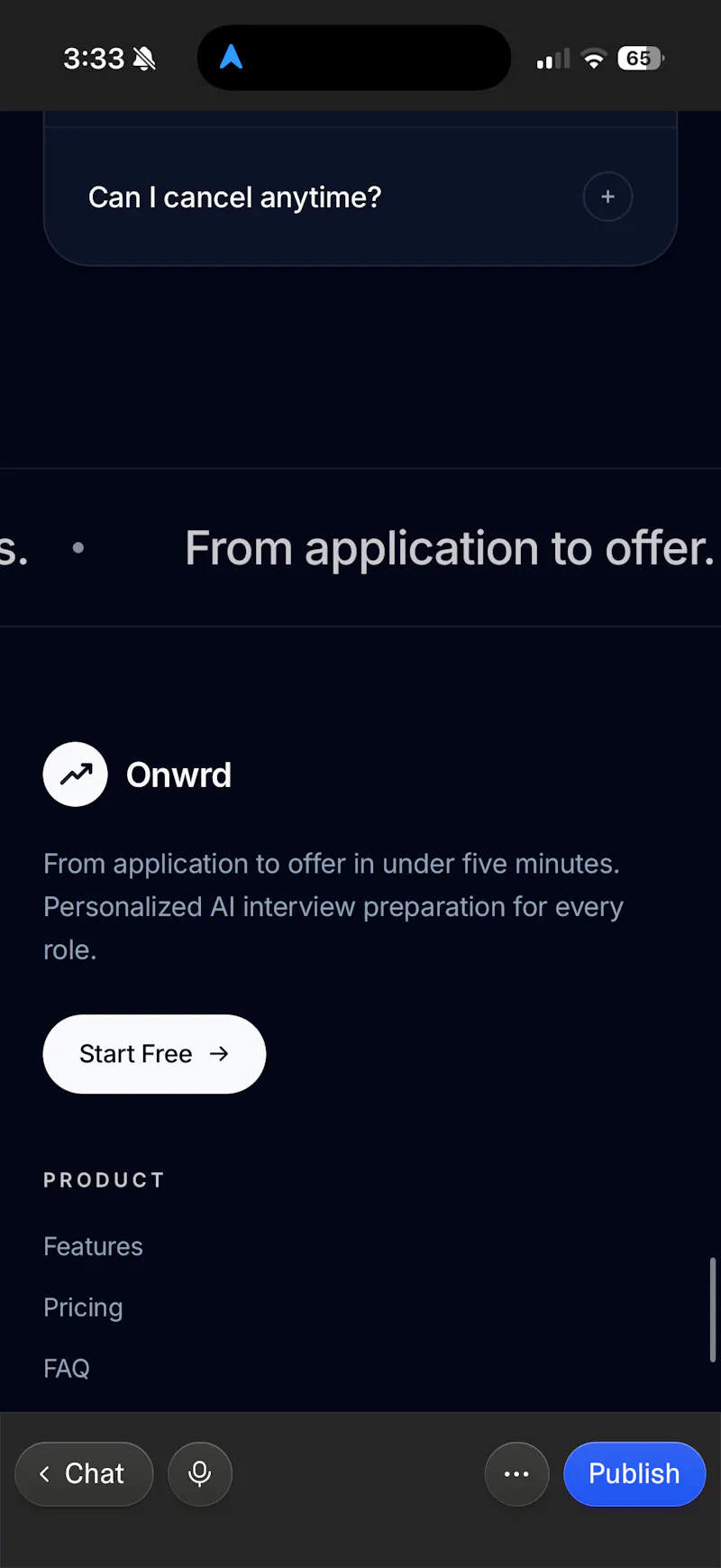 Onwrd screenshot 8
