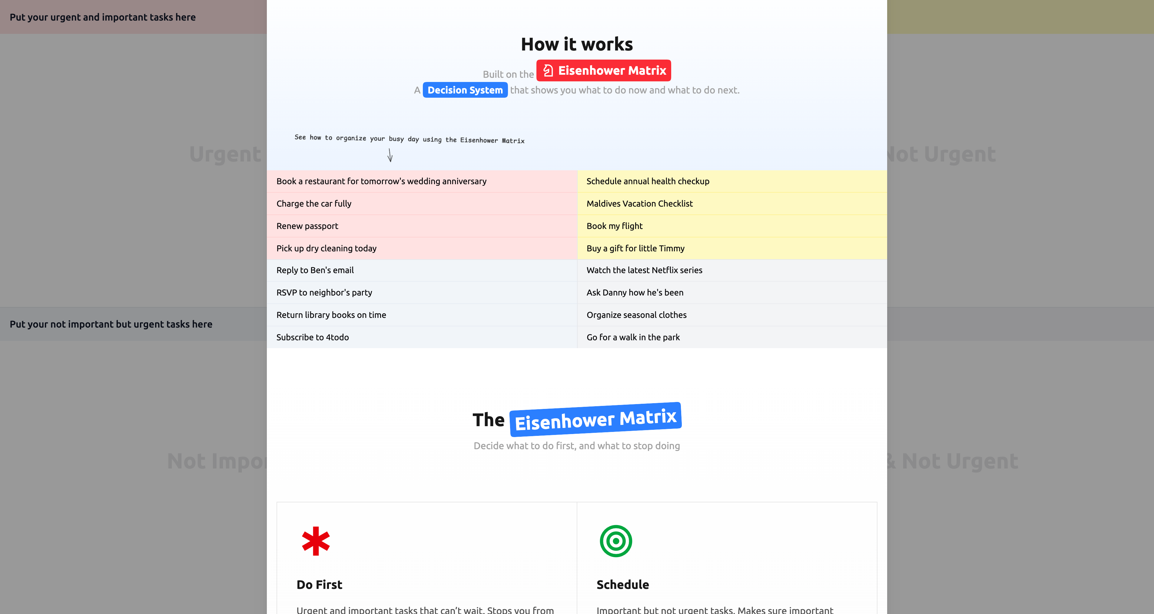 4todo - Screenshot 3 showing product features and functionality