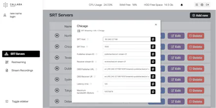 Callaba Cloud Live Streaming gallery image