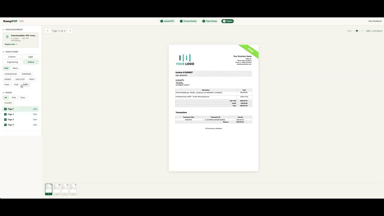 StampPDF gallery image