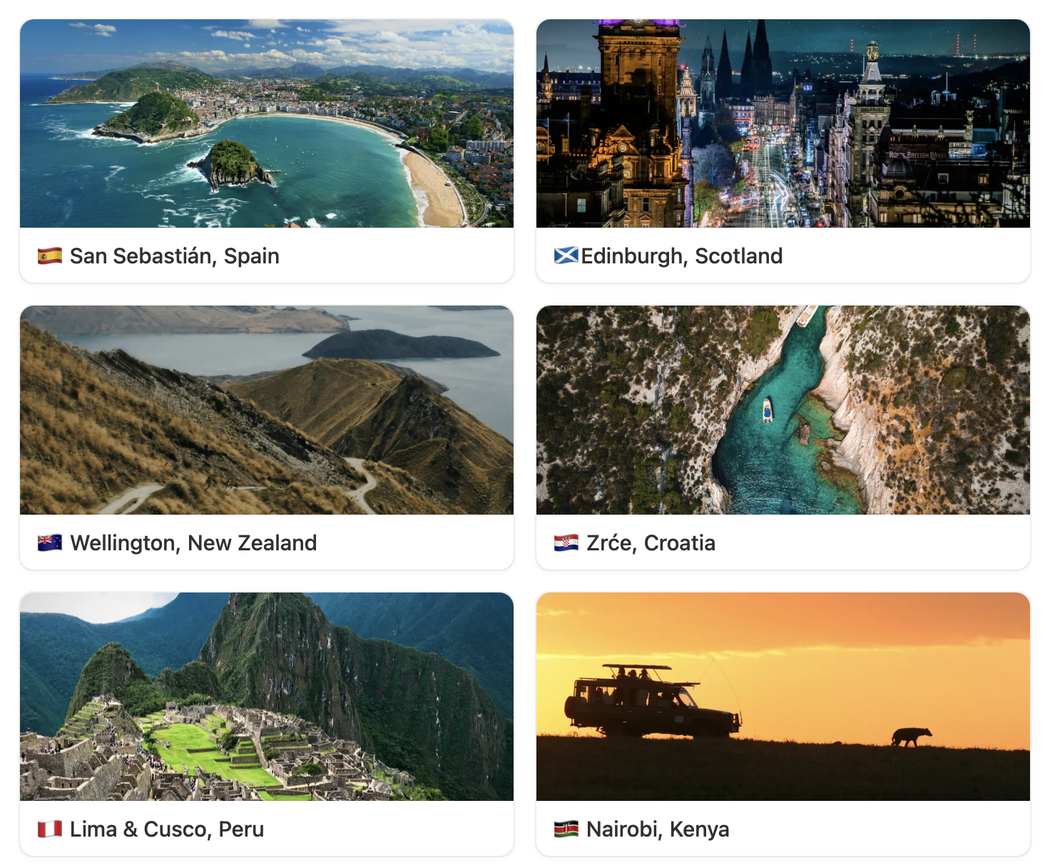 Where now? - Screenshot 2 showing product features and functionality