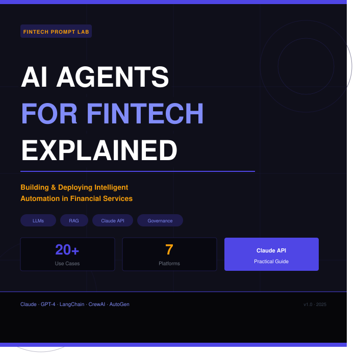 AI Agents for FinTech: Practical Guide