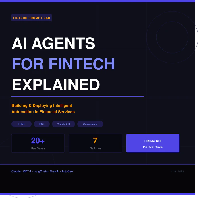 AI Agents for FinTech: Practical Guide