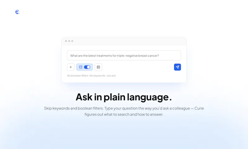 Curie screenshot 3