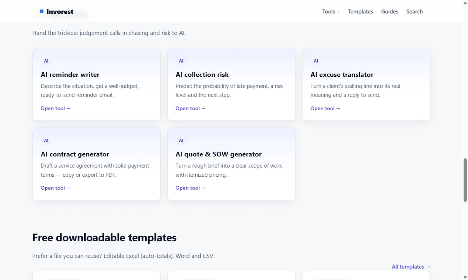 Invorest screenshot 4