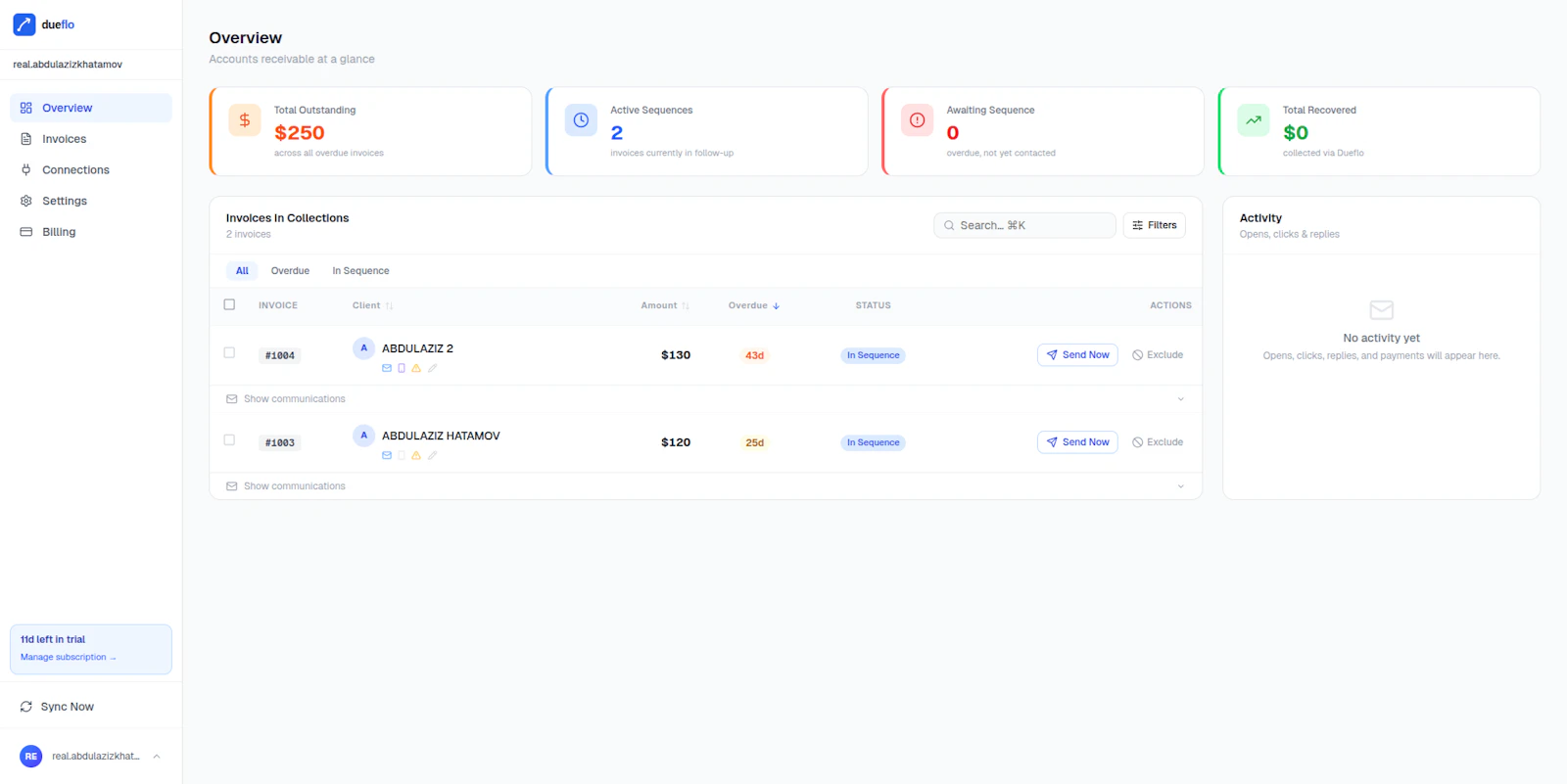 Dueflo screenshot 3