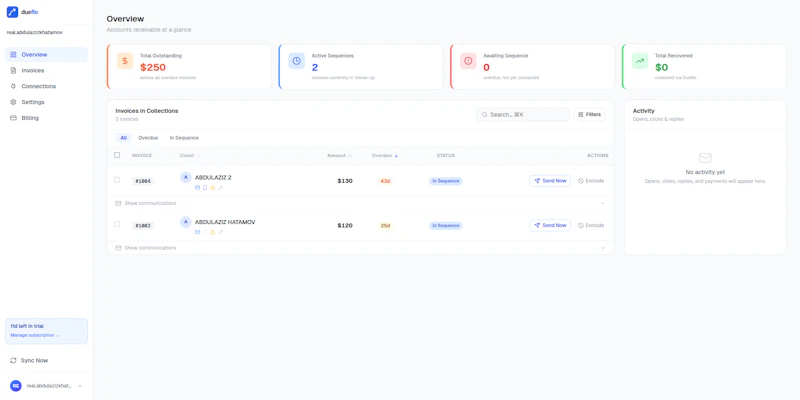 Dueflo screenshot 3