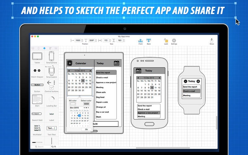 Make My App. Mockup-tool gallery image