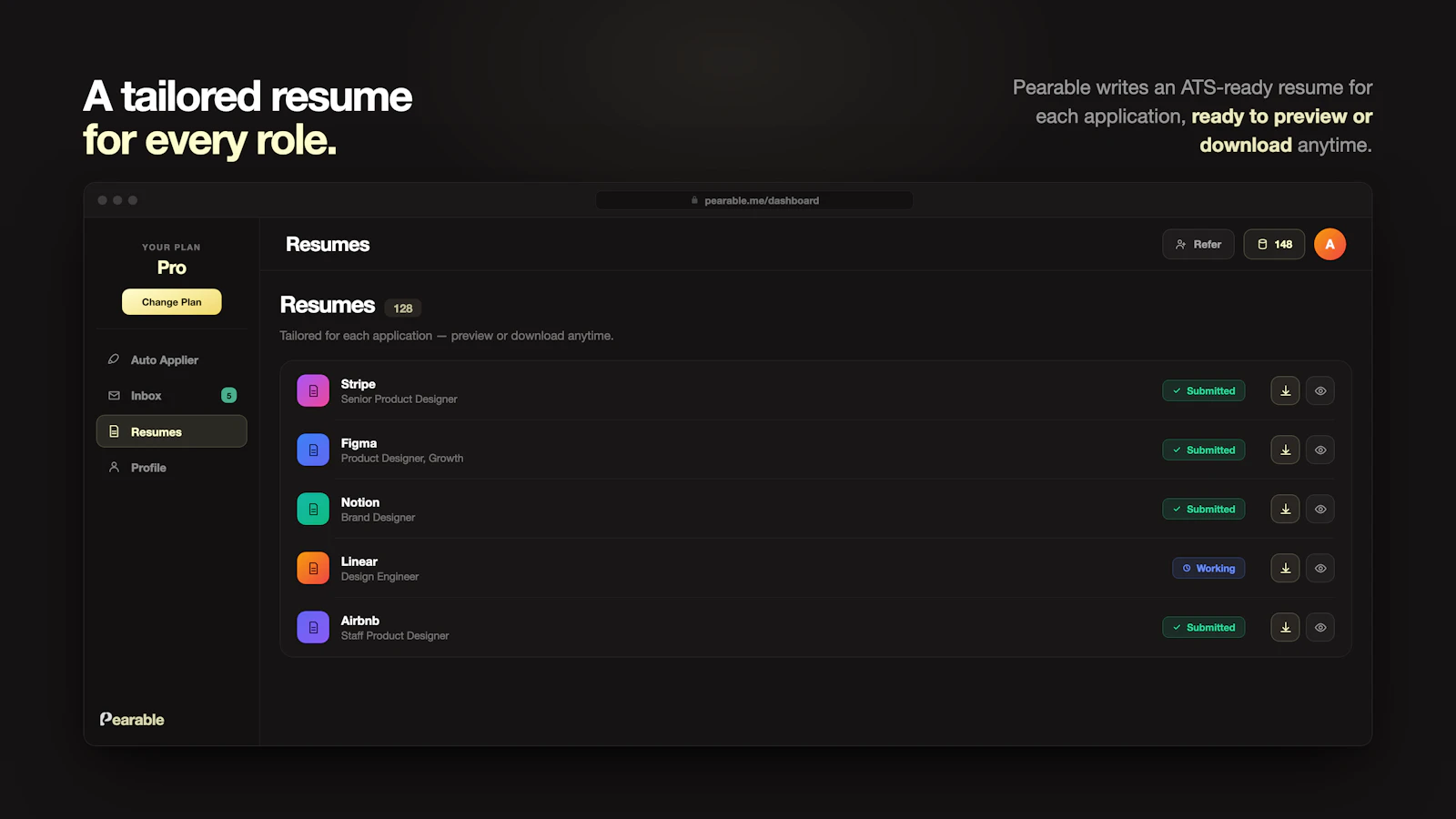 Pearable  screenshot 4