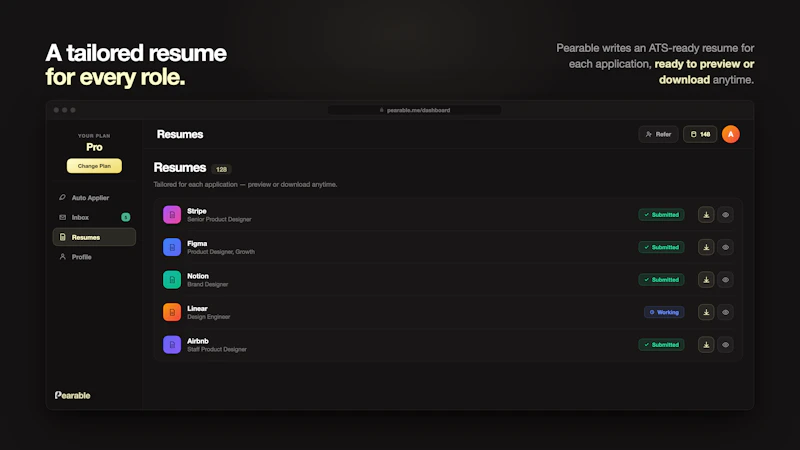 Pearable  screenshot 4