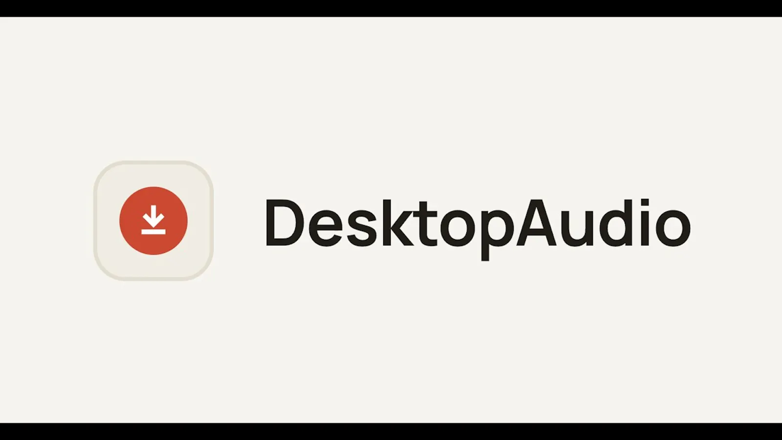 DesktopAudio screenshot 1 (video preview)