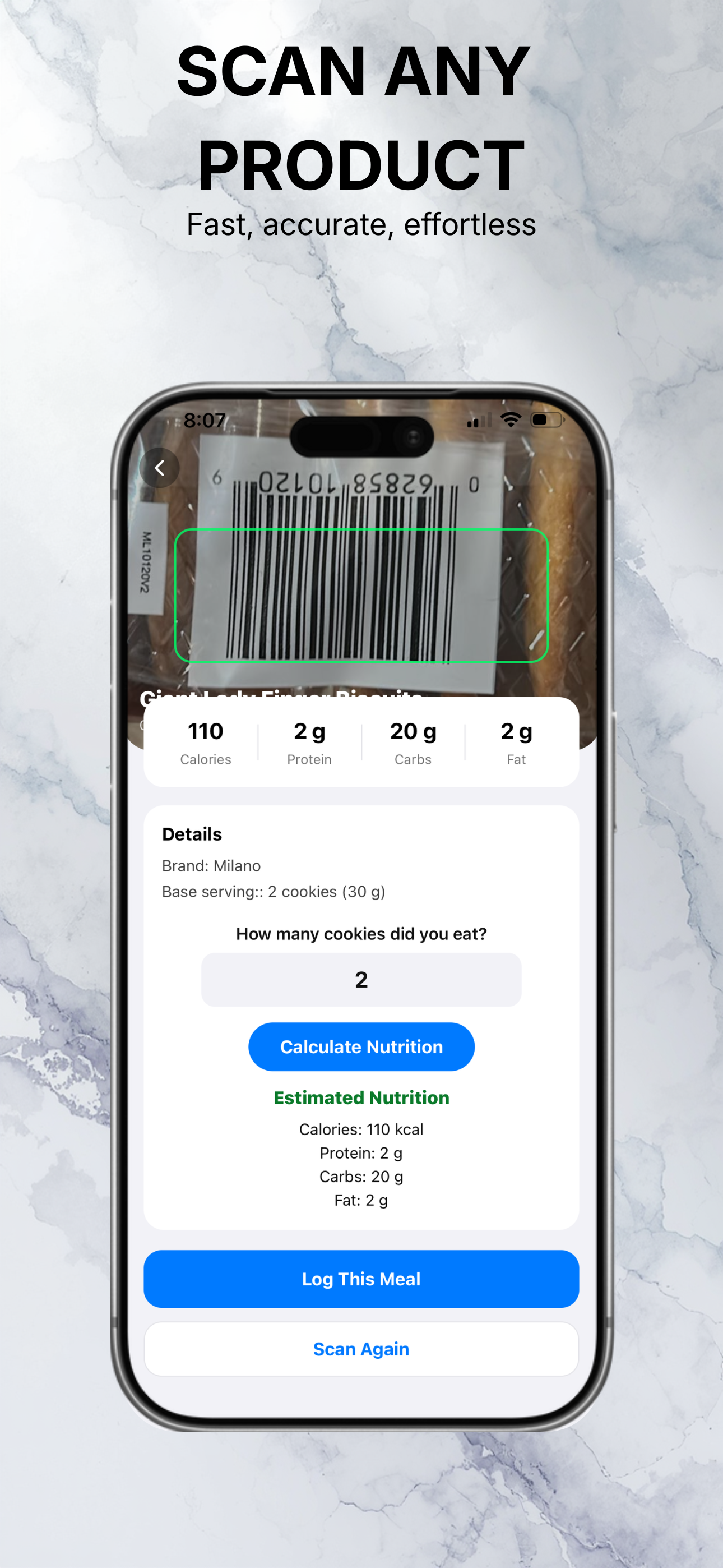FitMacro — AI Calorie Scanner gallery image