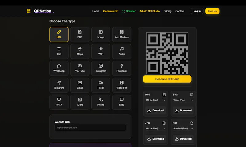 QRNation screenshot 2