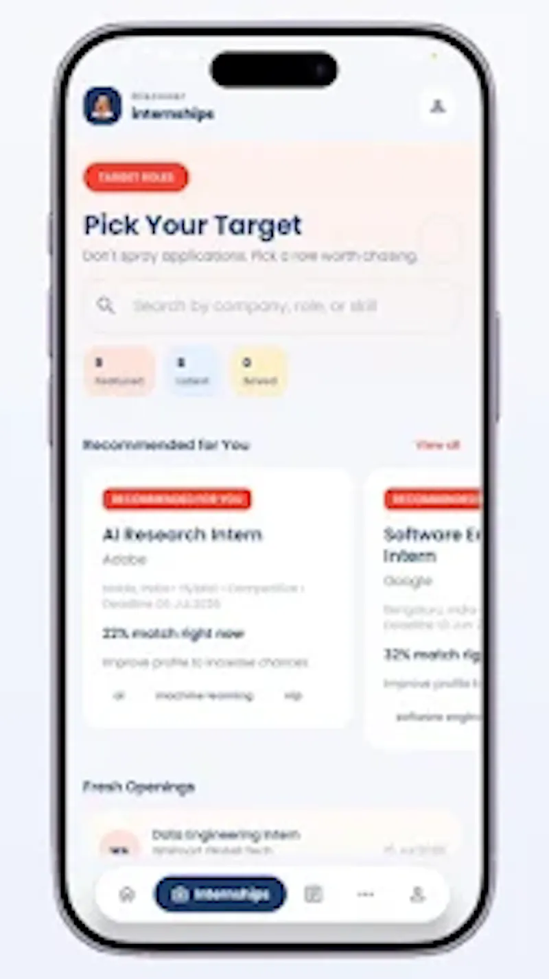 InternshipUncle screenshot 2
