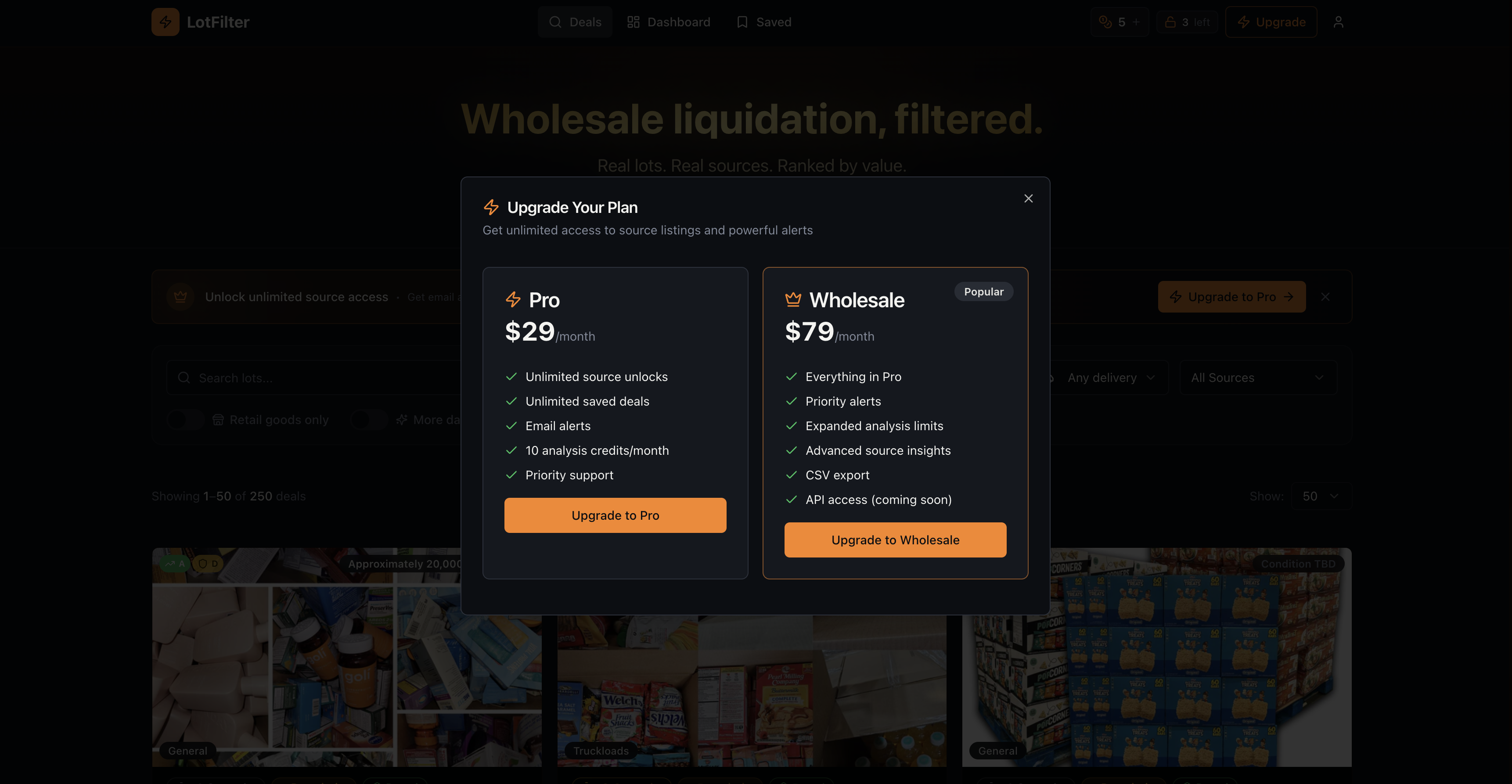 LotFilter gallery image