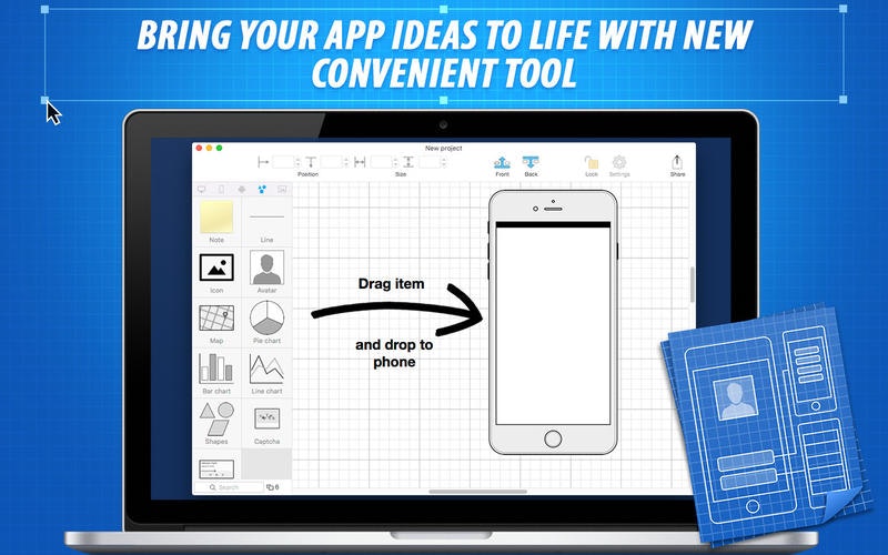 Make My App. Mockup-tool