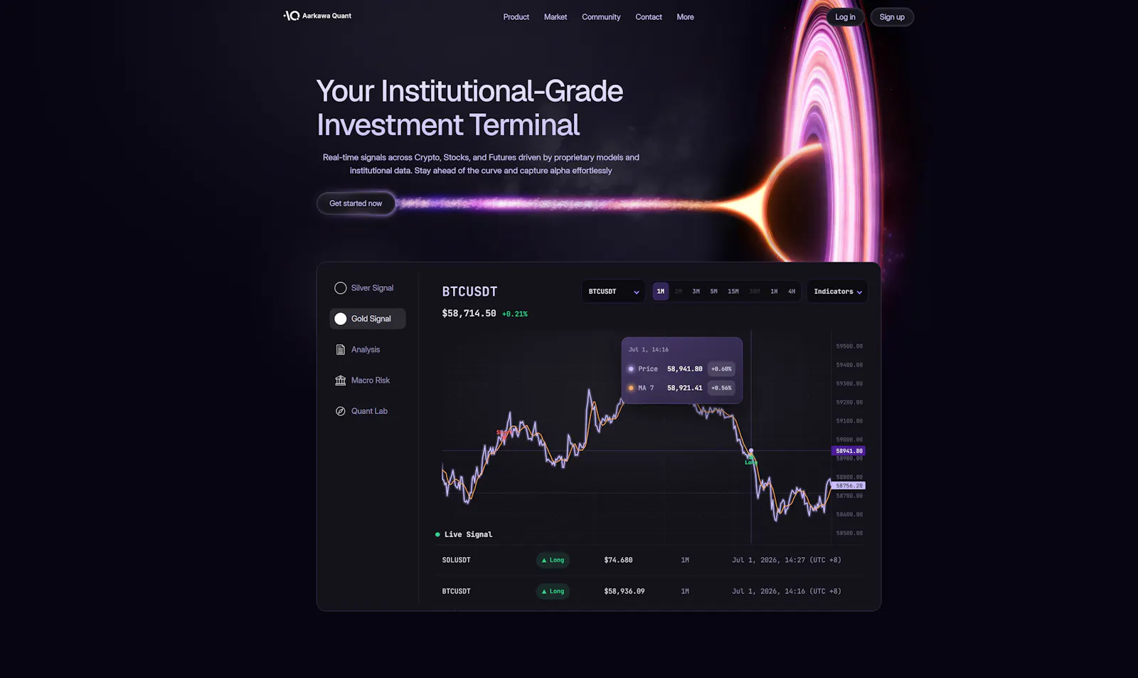 Arakawa Quant screenshot 1